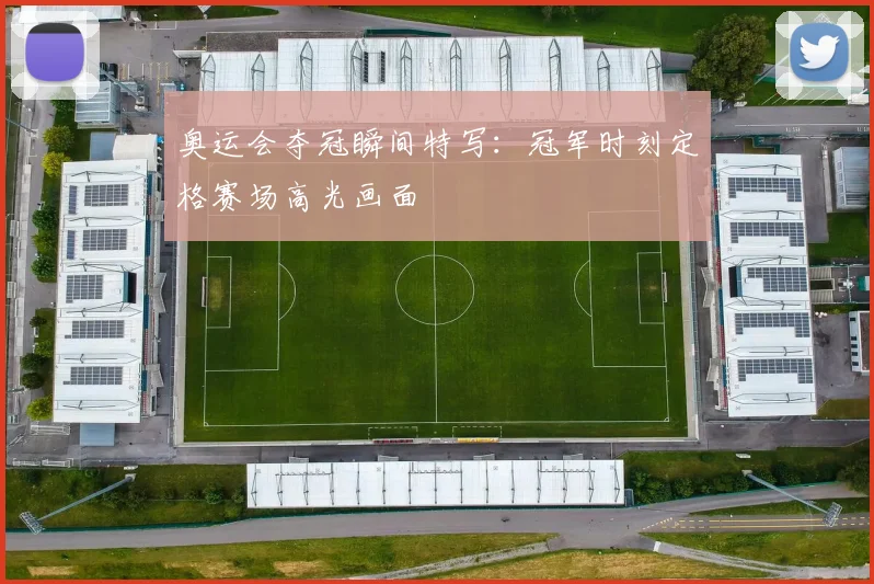 奥运会夺冠瞬间特写：冠军时刻定格赛场高光画面